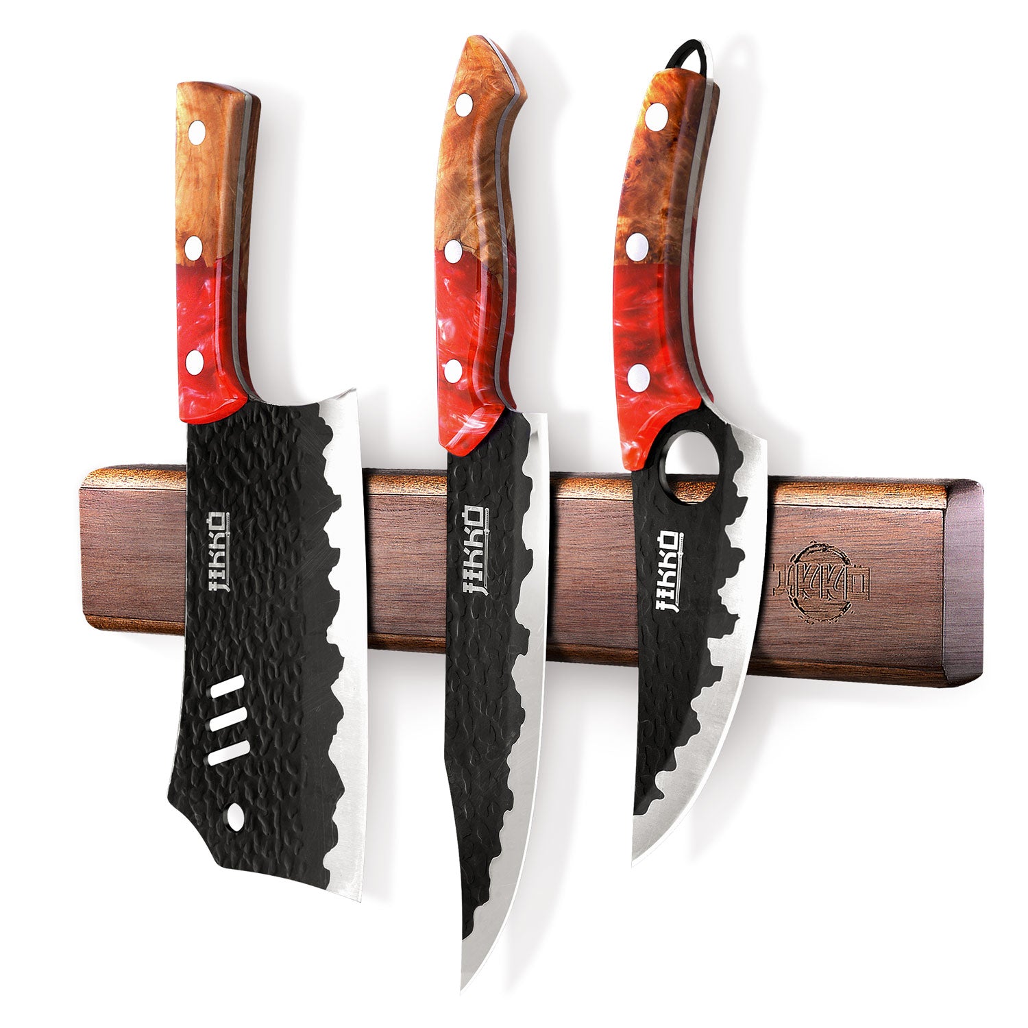 JIKKO® Acacia Wood Magnetic Bar