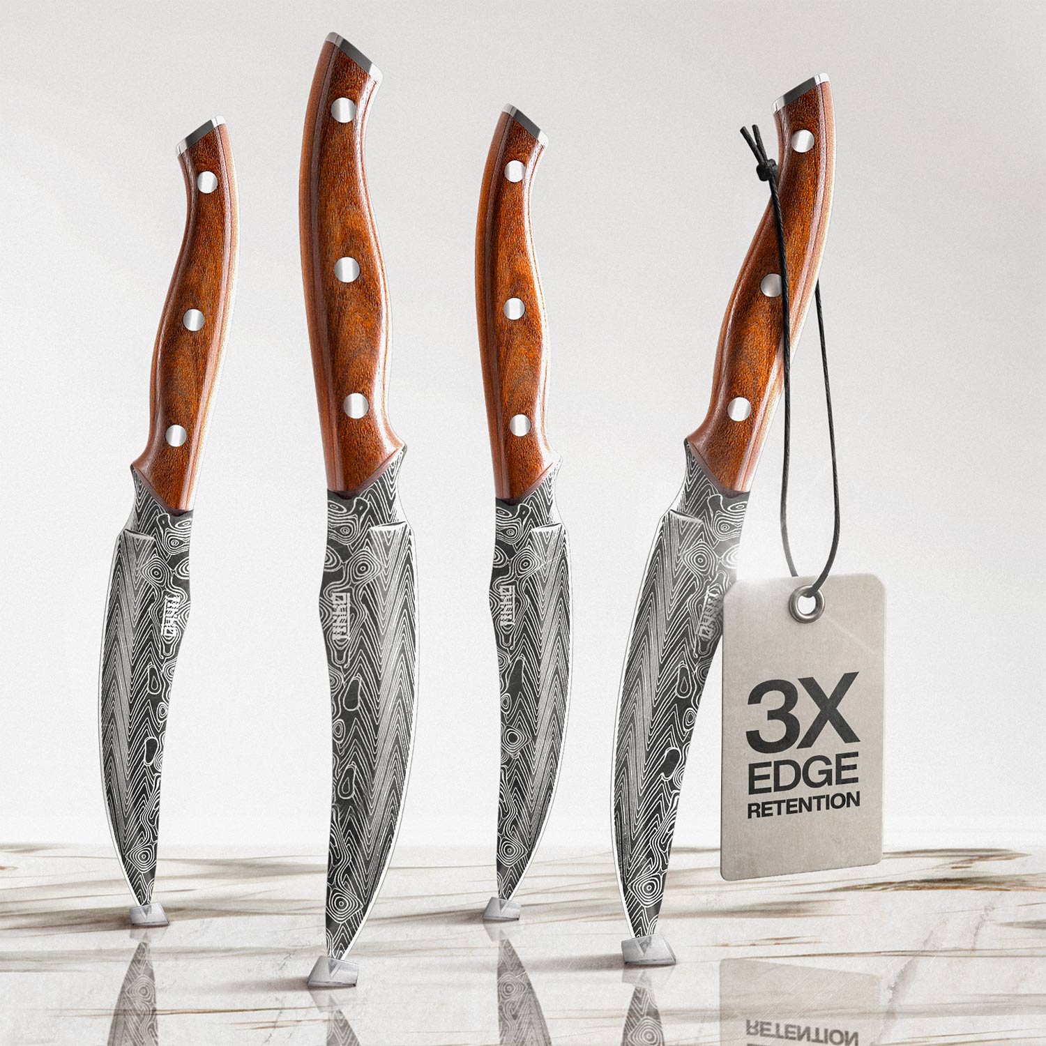 The Bushido Edition – Steak Knives by JIKKO® (100% off)