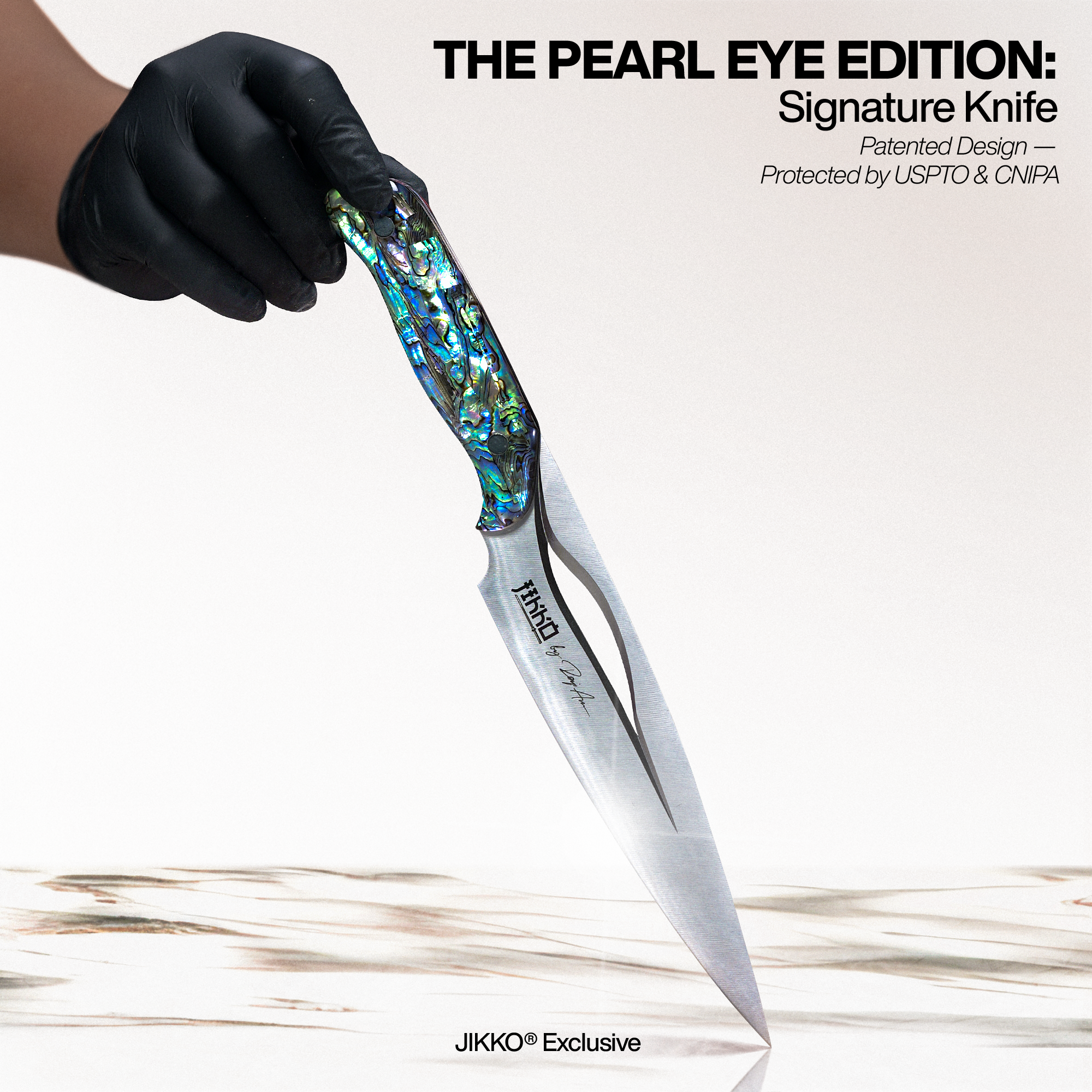 The Pearl Eye Edition – Signature Knife by JIKKO®