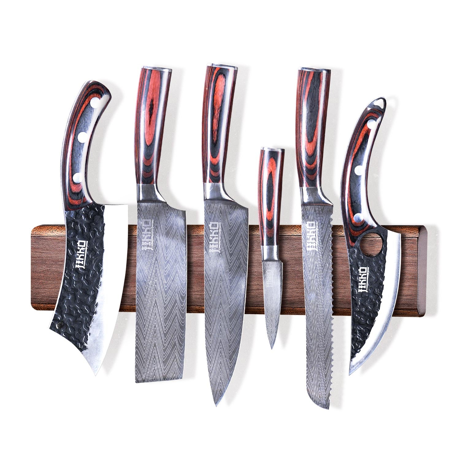 JIKKO® Acacia Wood Magnetic Bar