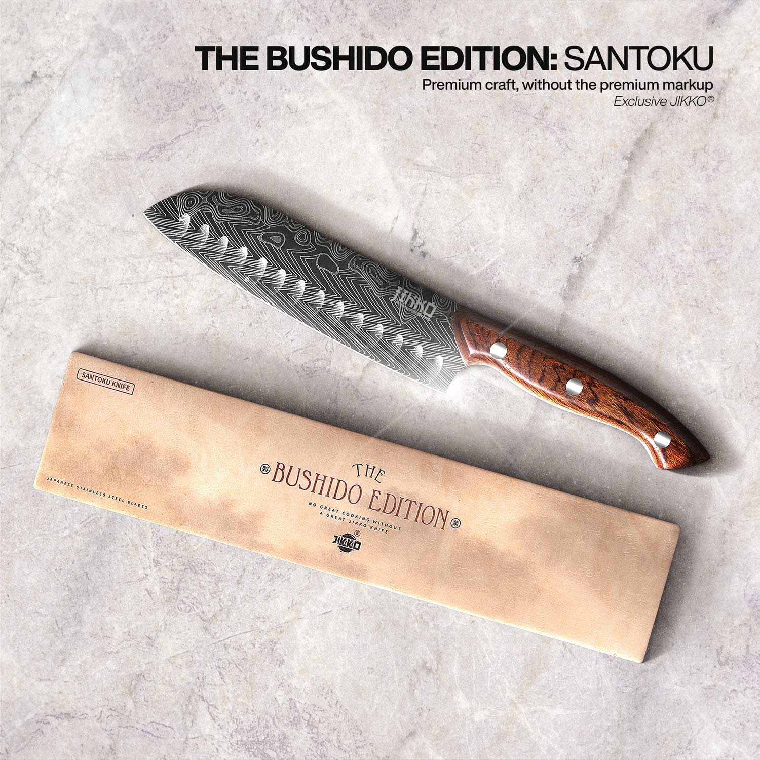 The Bushido Edition – Santoku by JIKKO®