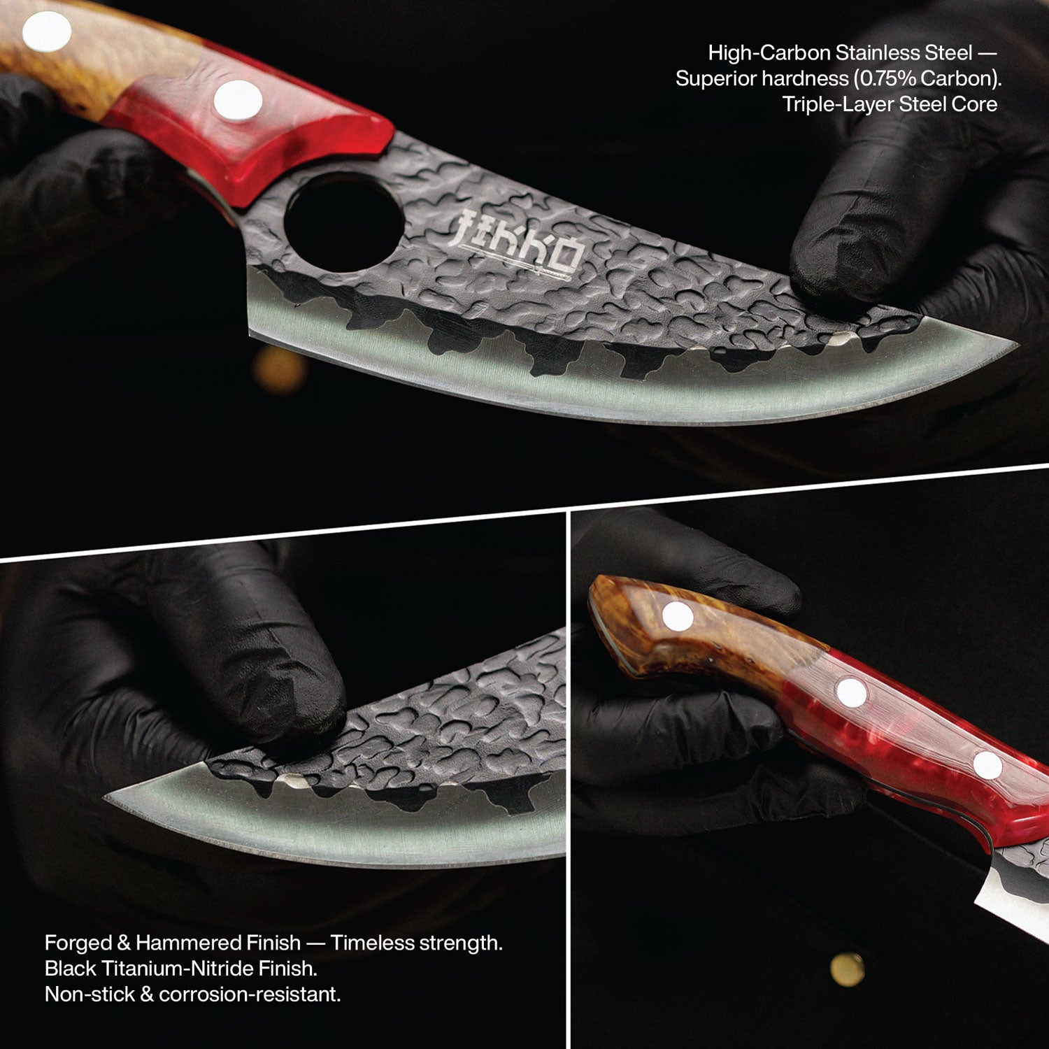 The Phoenix Edition by JIKKO® (3 Knives)