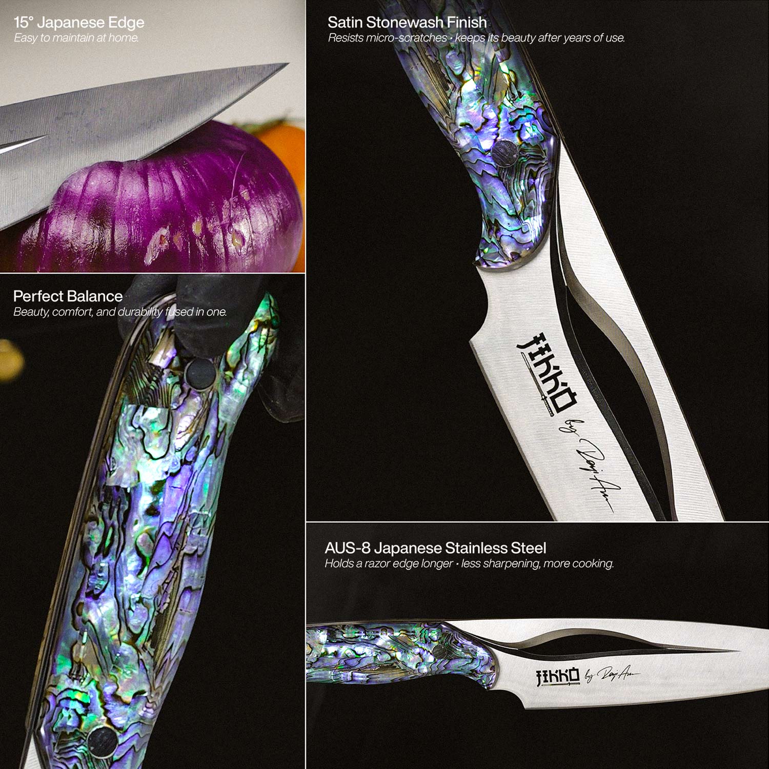 The Pearl Eye Edition – Signature Knife by JIKKO®