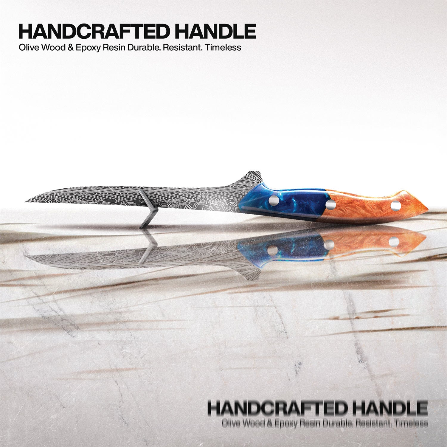 The SteelFang Blue Edition – Brisket & Fillet Knife Set by JIKKO®