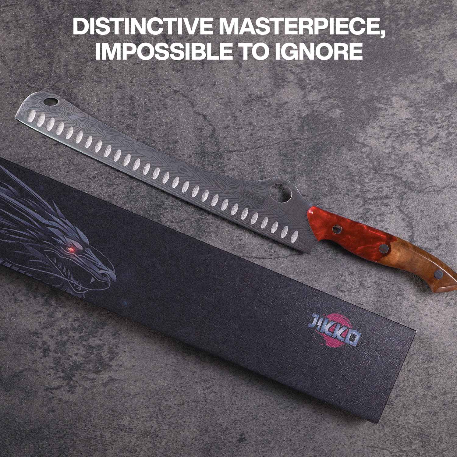The SteelFang Red Edition  – Brisket Knife by JIKKO®