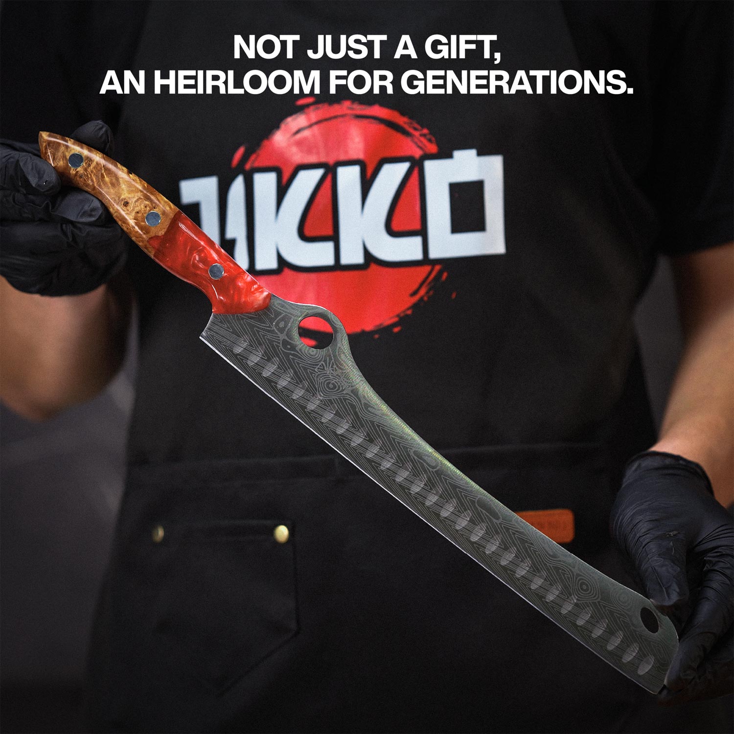 The SteelFang Red Edition  – Brisket Knife by JIKKO®